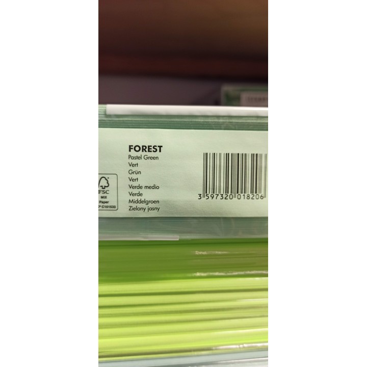 Värviline paber 80g/m2 A4 50 lehte