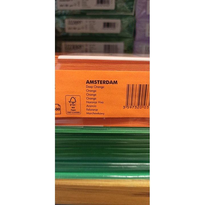 Värviline paber 80g/m2 A4 500 lehte