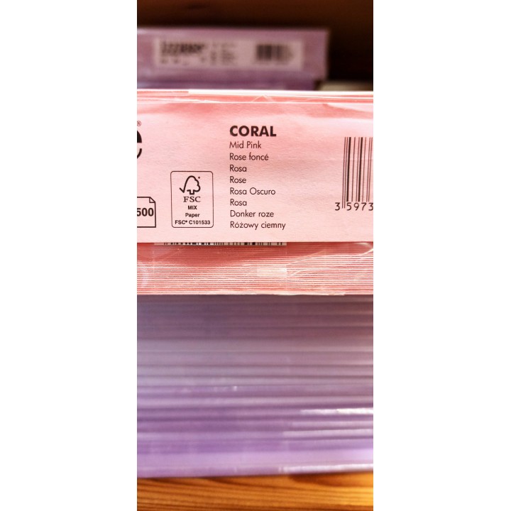 Värviline paber 80g/m2 A4 500 lehte