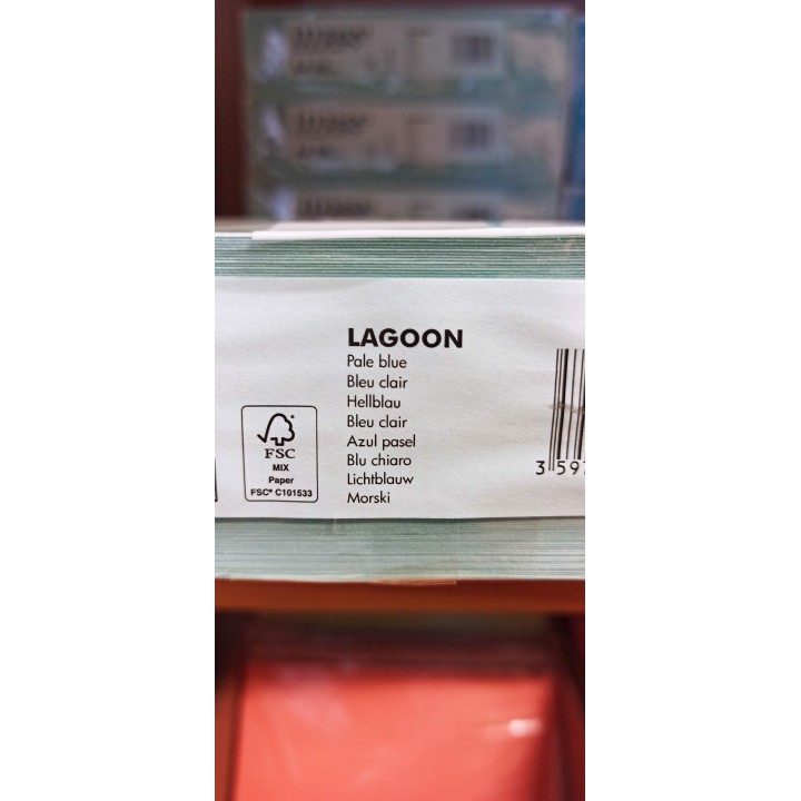 Värviline paber 80g/m2 A4 50 lehte