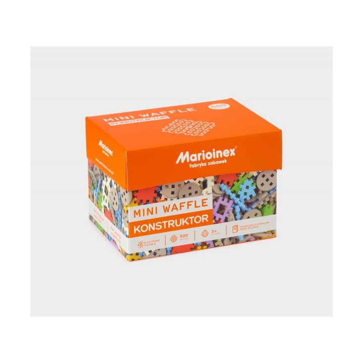 Mini vahvelklotsid - KONSTRUKTOR, 500tk