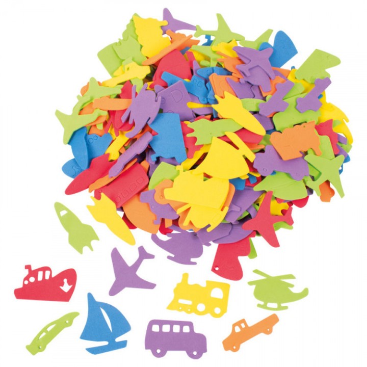 Sõidukid vahtplast 250tk.