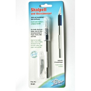 Skalpell + 3 lõiketera