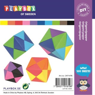 Origami 15*15cm 70g 500 lehte