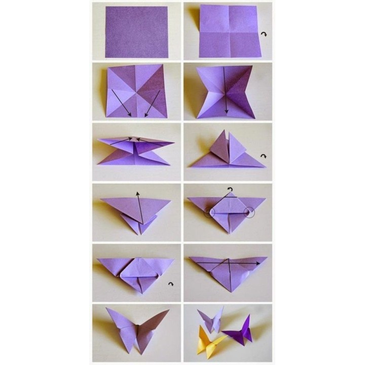 Origami paber 15 x 15 cm