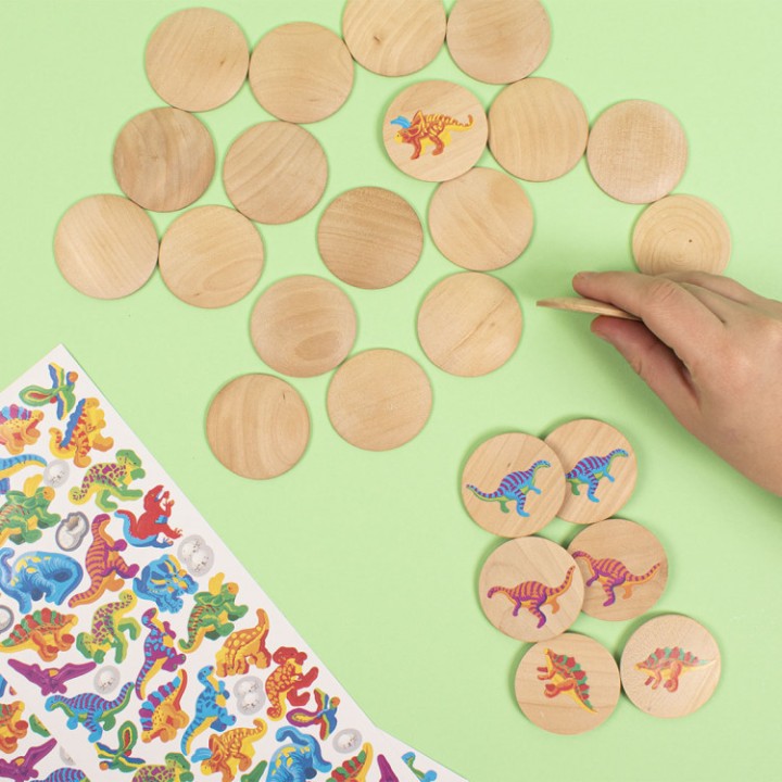 Kleebis dinosaurused 98 tk.