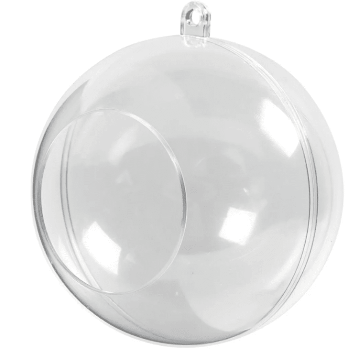 Akrüülist jõulukuul avaga