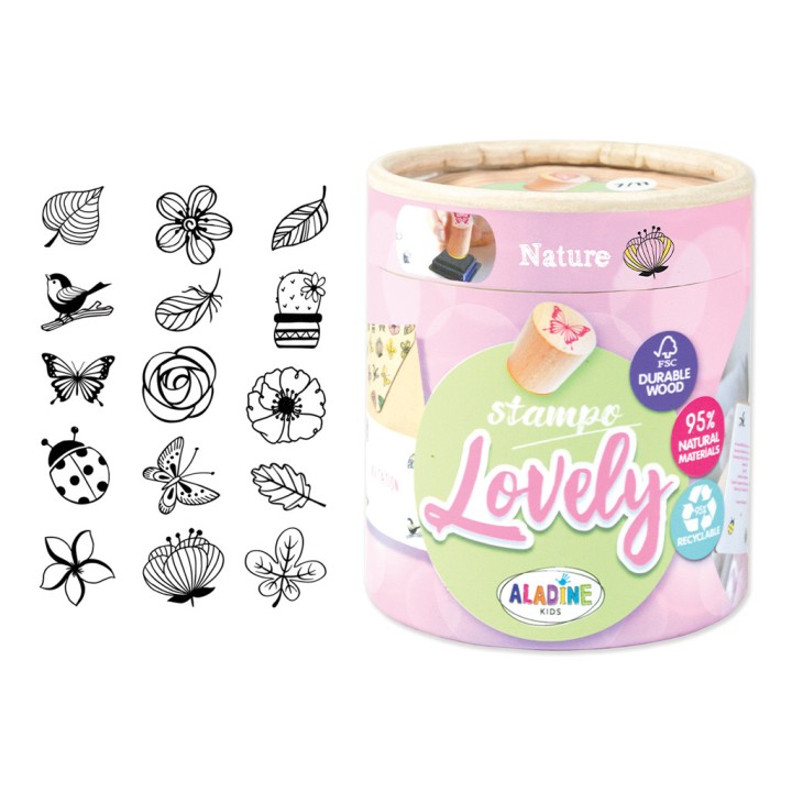 Templid puidust käepidemega 15tk.+ templipadi Templid puidust käepidemega 15tk.+ templipadi