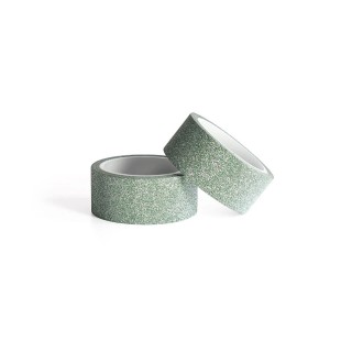 Glitterteip heleroheline 2tk 15mm x 3m