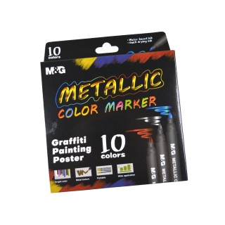 Viltpliiatsid metallik / pärlmutter 10 tk.