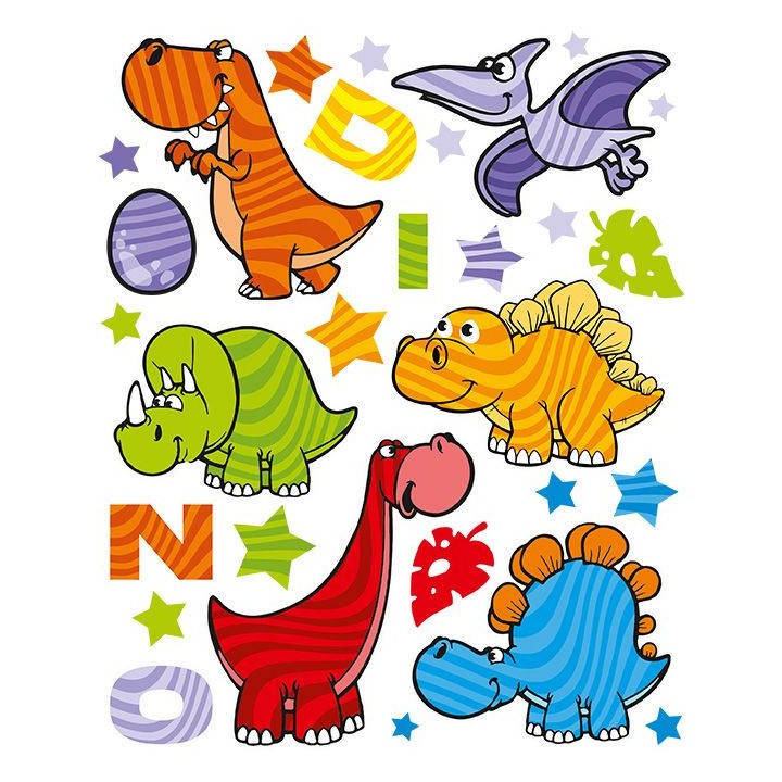 Riietele triigitavad embleemid DINOSAURUSED
