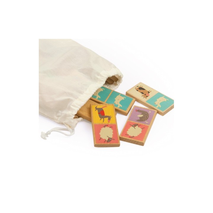 Puidust doomino 28tk