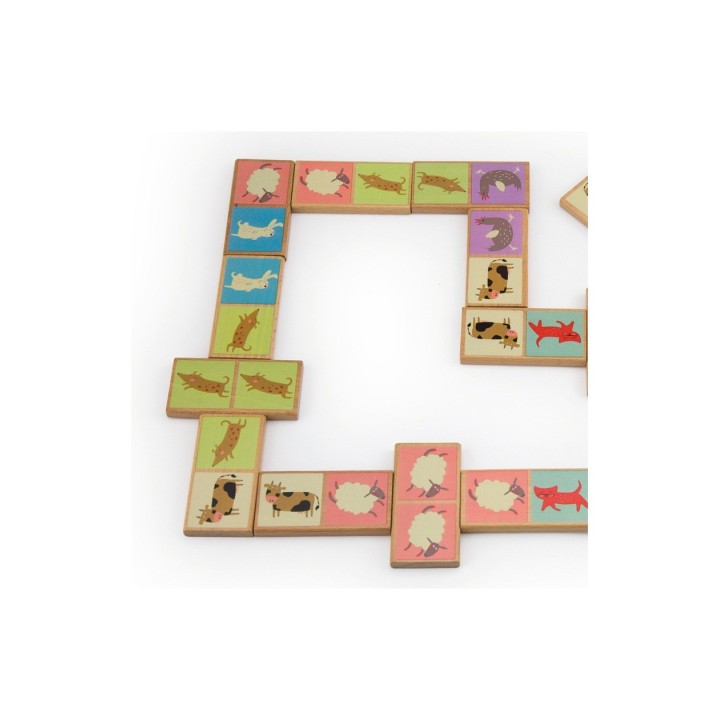 Puidust doomino 28tk