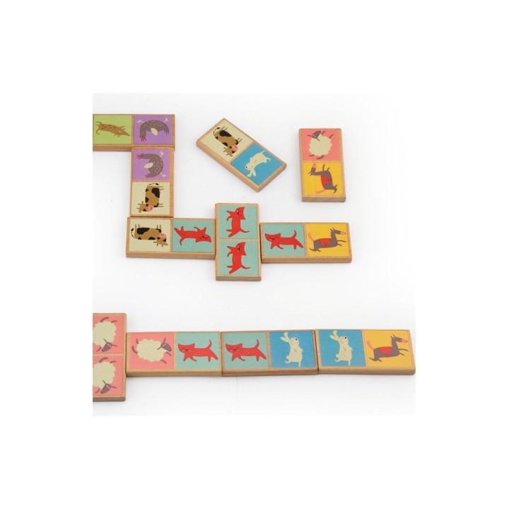 Puidust doomino 28tk