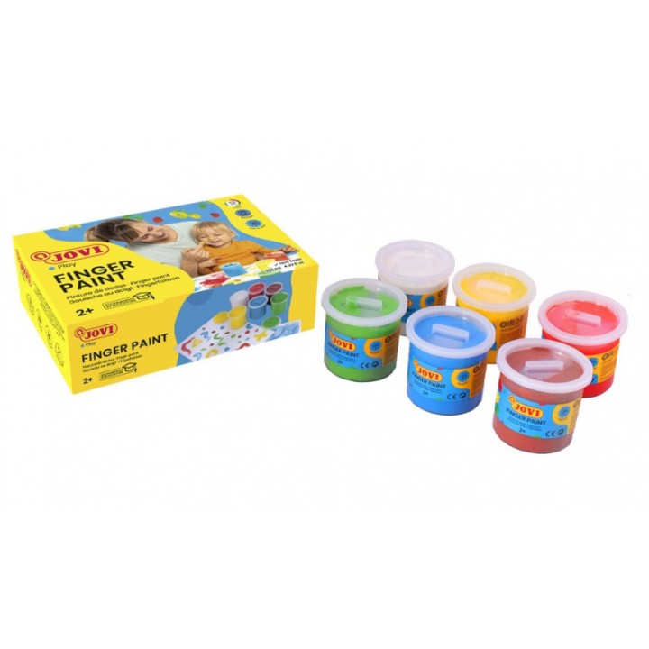 Näpuvärvid JOVI 6* 125 ml Näpuvärvid JOVI 6* 125 ml