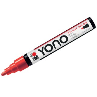 Akrüülmarker YONO 3mm punane