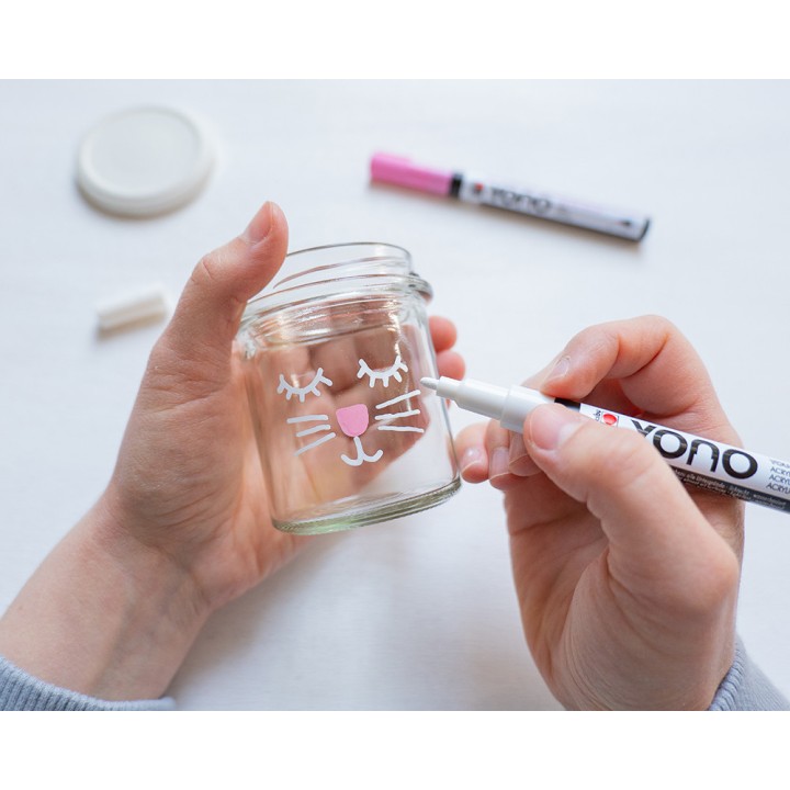 Akrüülmarker YONO 3mm roosa