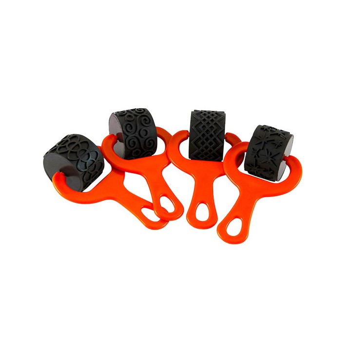 Mustrirullid kummist  4 erinevat mustrit