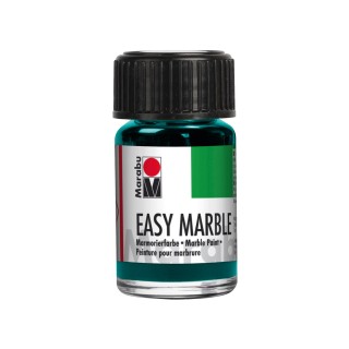Marmoriseerimisvärv 15ml hele türkiis/mereroheline