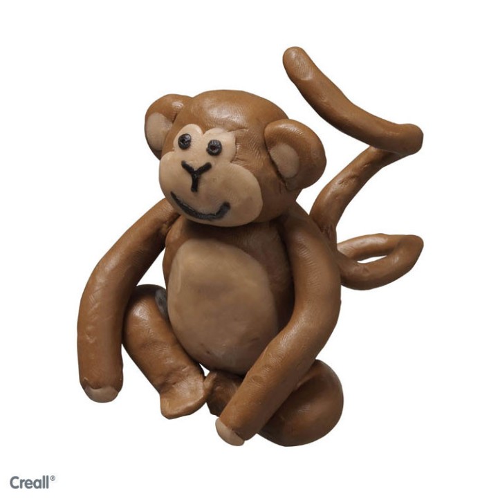 Creall SuperSoft voolimismass PRUUNID TOONID 1750g