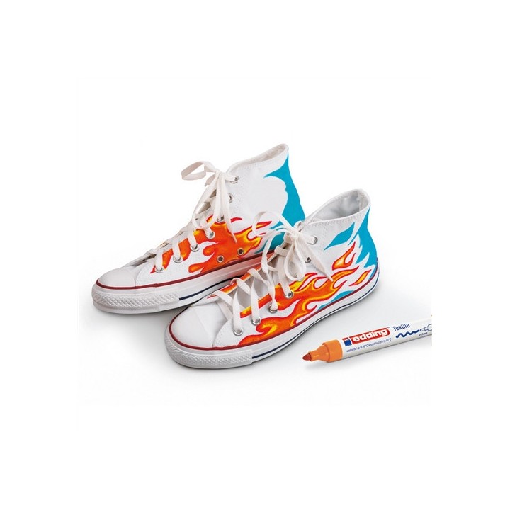 Tekstiilimarker 5tk 2-3mm sinised toonid