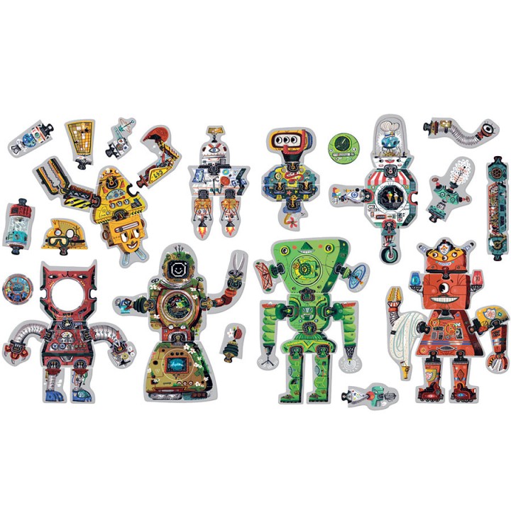 Pusle "robotid" 8 erinevat