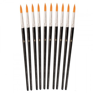 Sünteetiline pintsel ümar nr.8 10 tk.