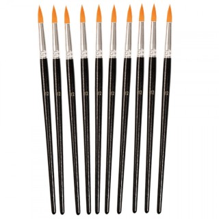 Sünteetiline pintsel ümar nr.12 10 tk.