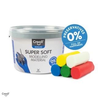 Voolimismass Creall SuperSoft 3*5värvi 1750g