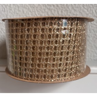 Võrkpael kuldne 63mm*10m