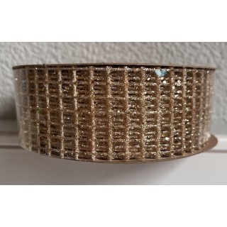Võrkpael kuldne 40mm*10m