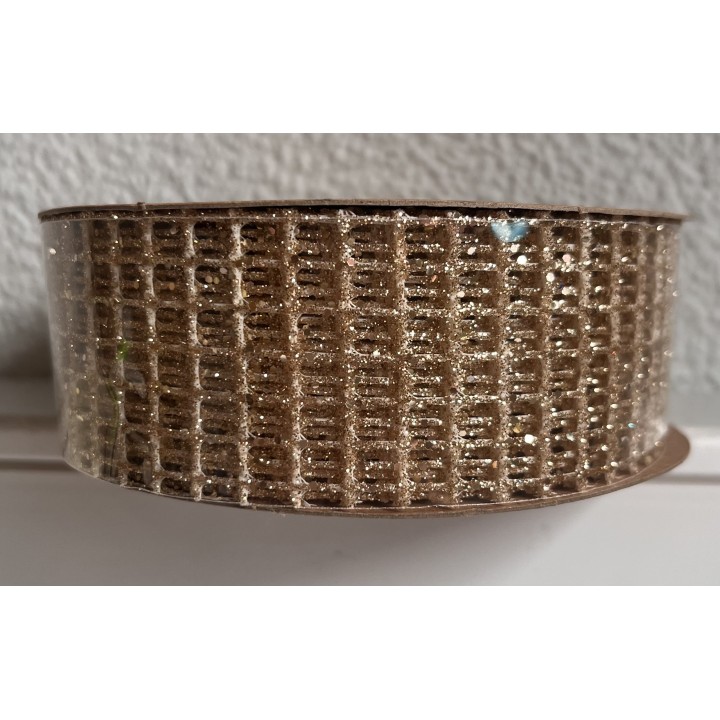Võrkpael kuldne 40mm*10m