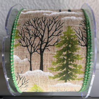 Riidepael 63mm*10m talvine loodus