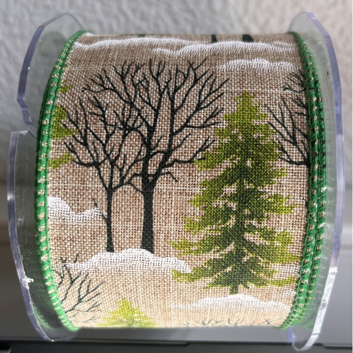 Riidepael 63mm*10m talvine loodus