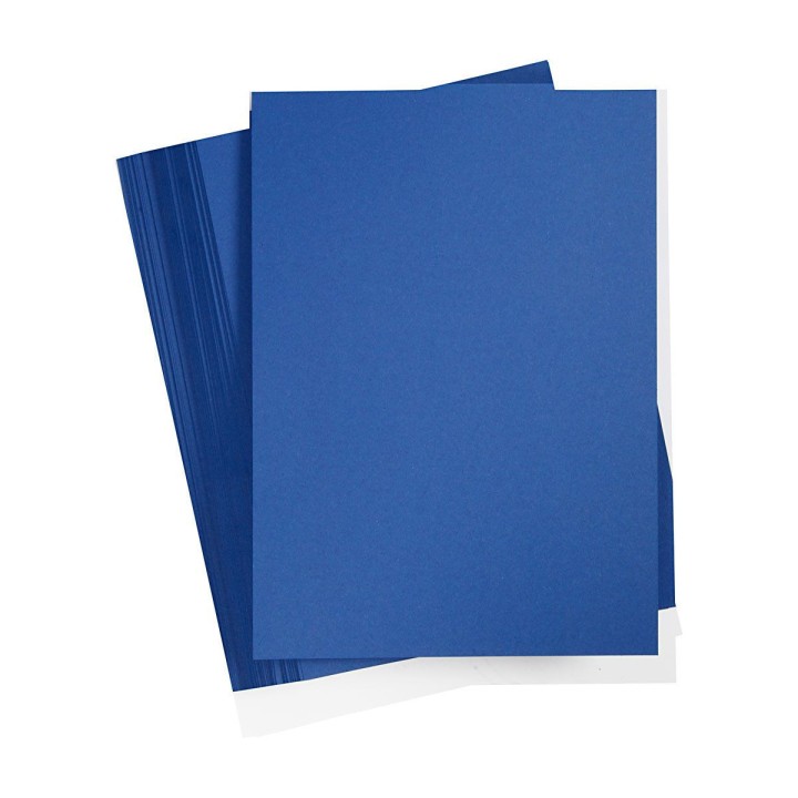 Kartong 180g A4 25 lehte sinine