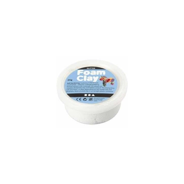 Voolimismass foam clay  valge 35g