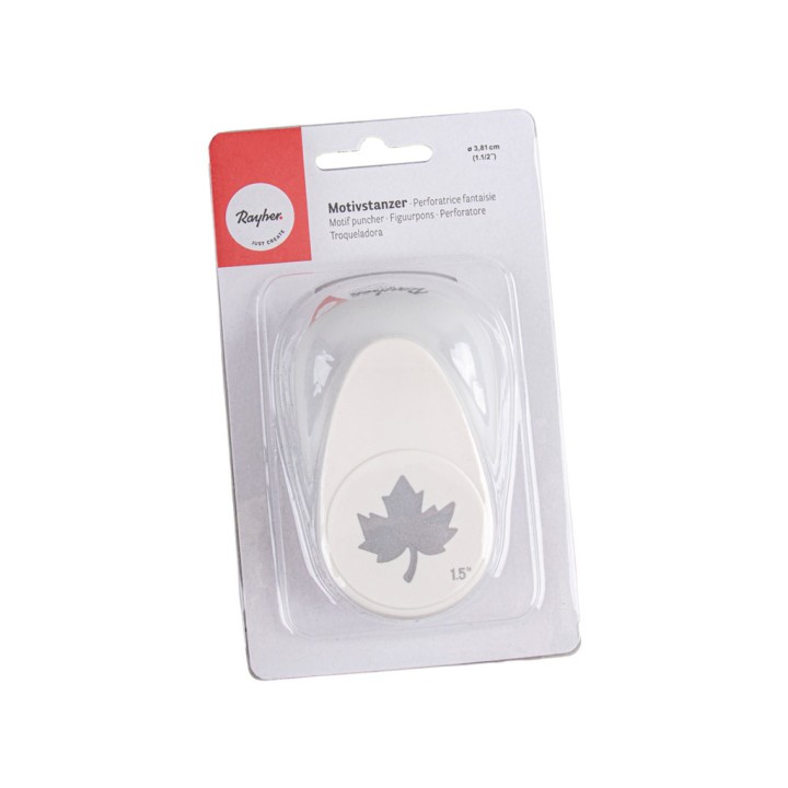 Motiivauguraud 3,81cm vahtraleht Rayher