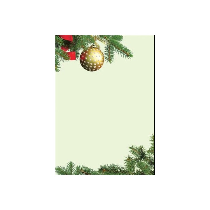 Disainpaber A4 100g/m2  50 lehte  jõulukuul