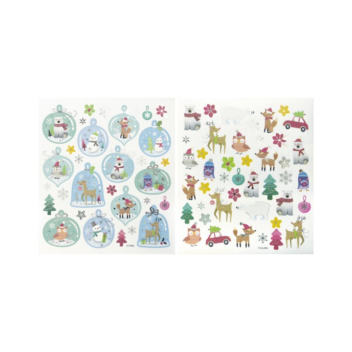 Kleebispildid JÕULUD 73 tk.