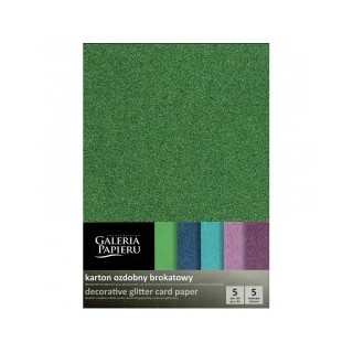 Glitterkartong A4 segu 210g