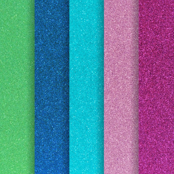 Glitterkartong A4 segu 210g