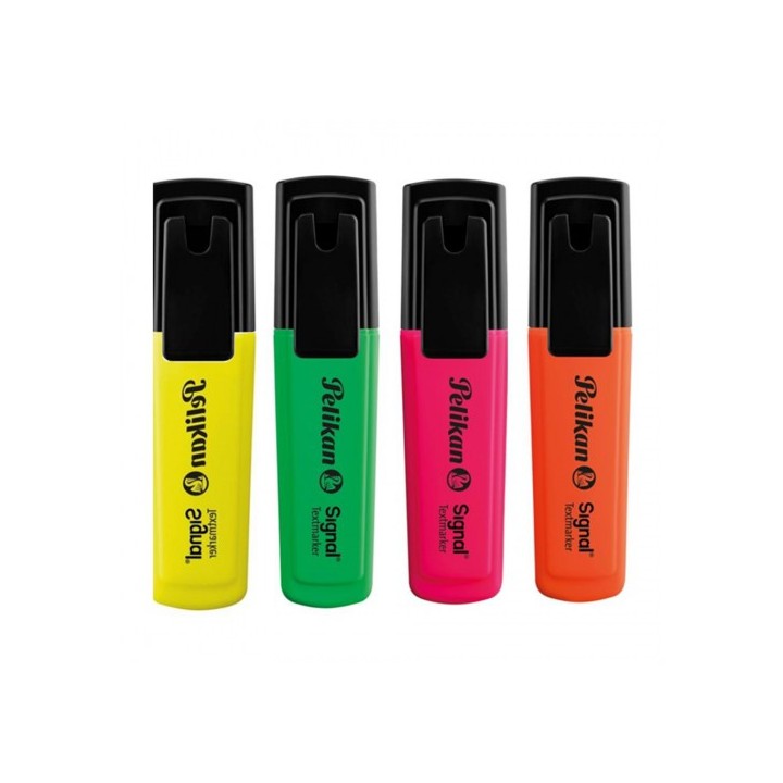 Tekstimarker 4 värvi Pelikan