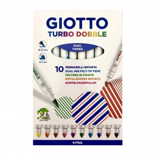 Viltpliiatsid 10 tk. dobble Giotto