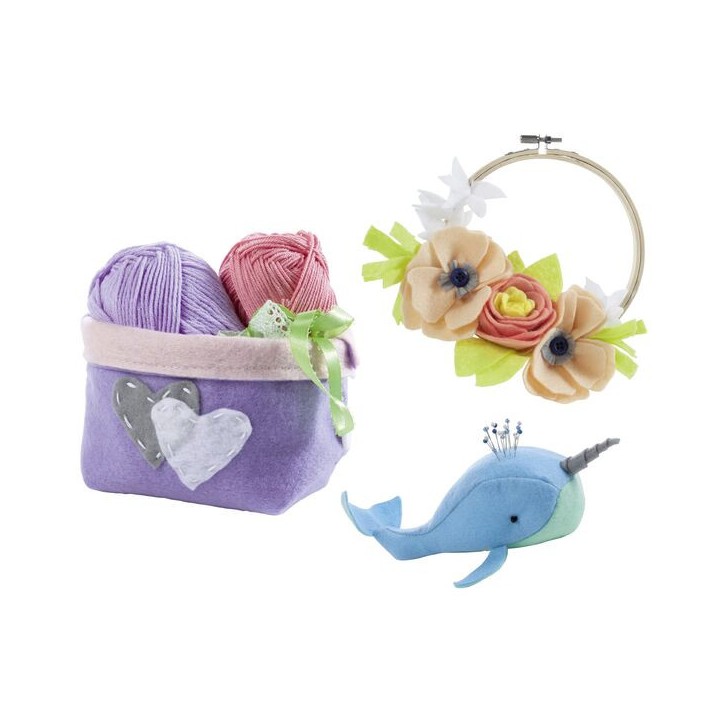 Käsitöövilt A4 10 lehte pastell toonid