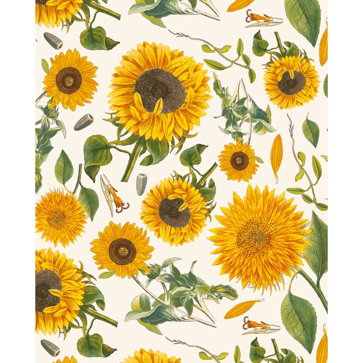 Decoupage paber 50 x 70 cm  päevalilled
