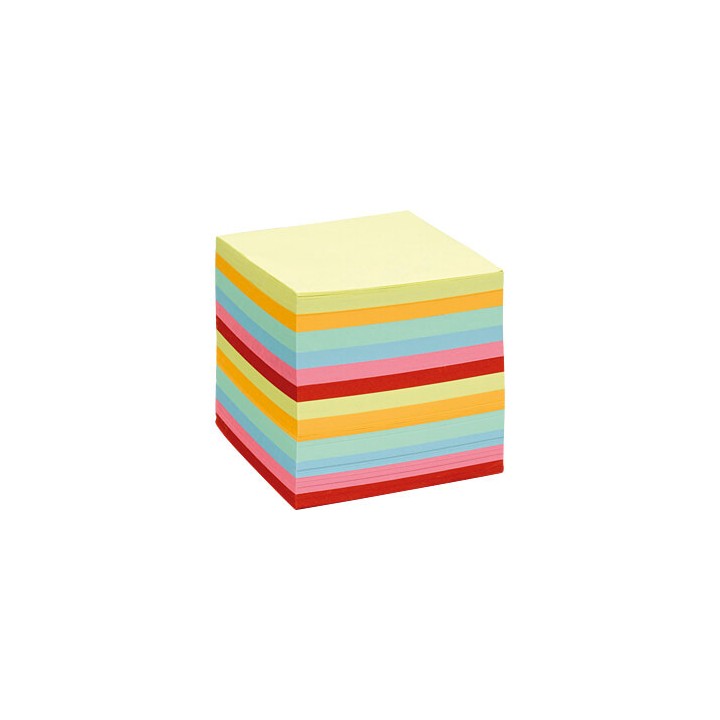 Märkmepaber 9*9*9cm värviline 800 lehte
