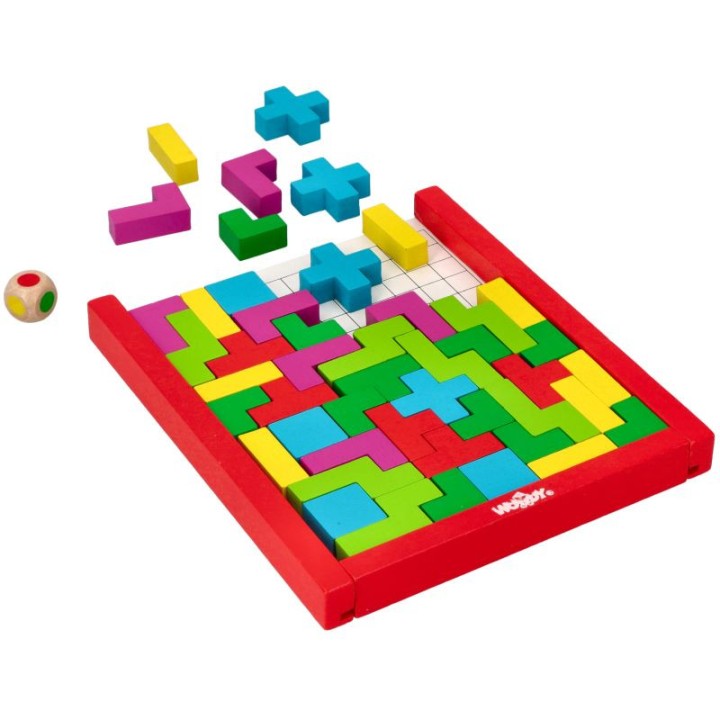 Täringumäng tetrise pusle