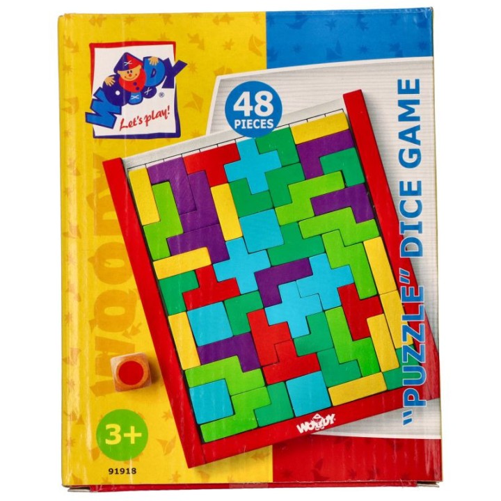 Täringumäng tetrise pusle