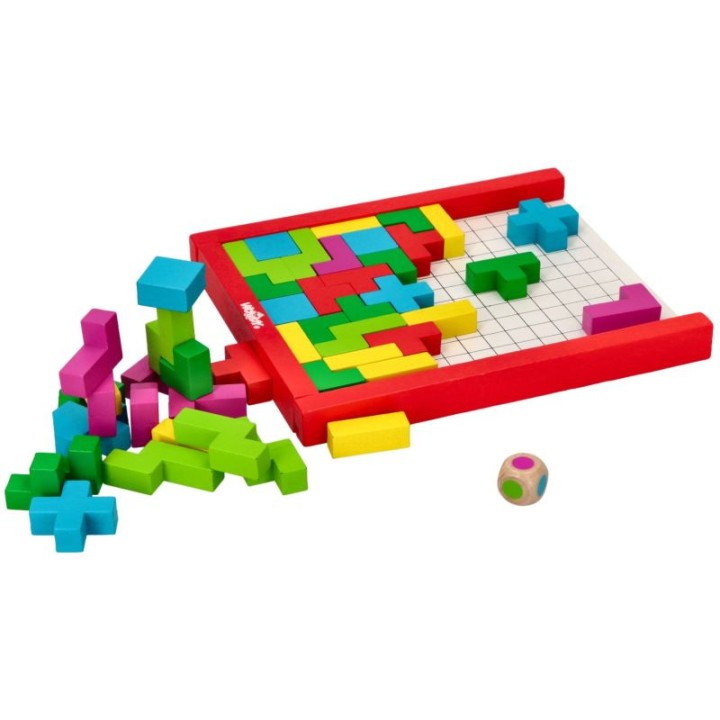 Täringumäng tetrise pusle