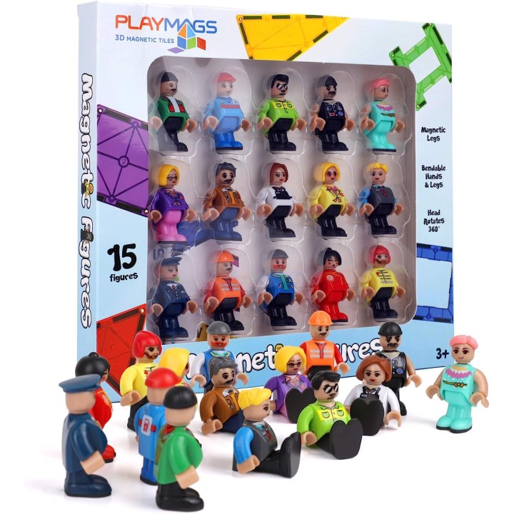 Playmags magnetfiguurid 15tk